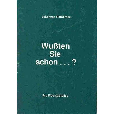 Wußten Sie schon?