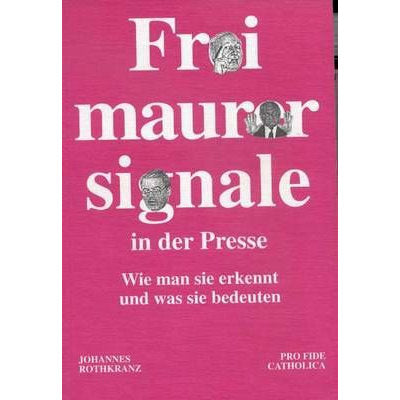 Freimaurersignale in der Presse