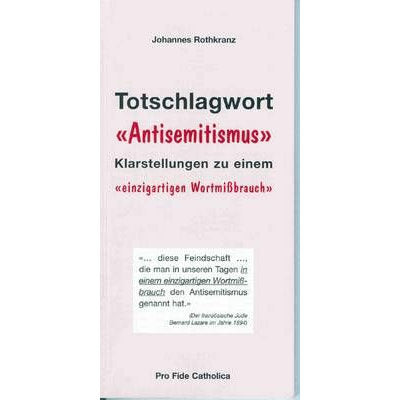 Totschlagwort Antisemitismus