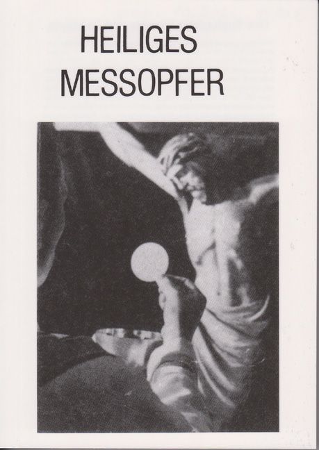 Heiliges Messopfer