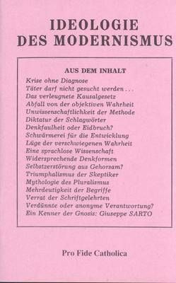 Ideologie des Modernismus Adalbert Majtényi