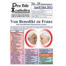 Von Benedikt zu Franz