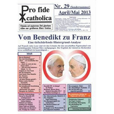 Von Benedikt zu Franz